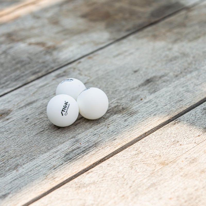 STIGA 4 Pack Outdoor Ping Pong Balls - Minimizes Wind Resistance - Image 5